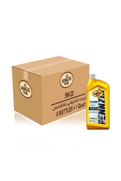 زيت محرك بلاتينيوم 5W-20 (كرتون سعة 6 علب )