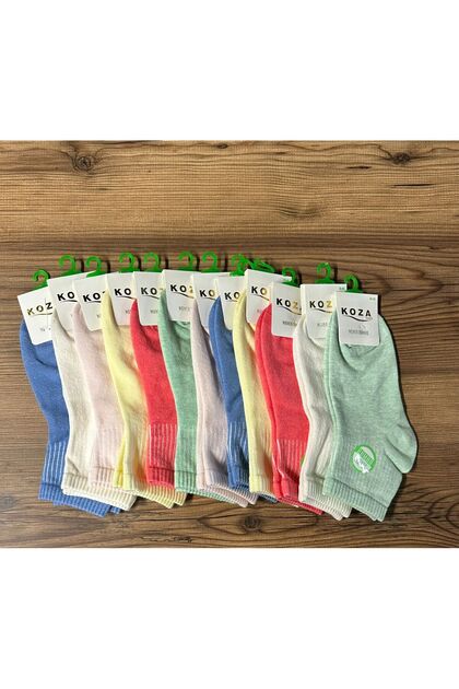 Women's Bamboo Seamless 12-Piece Socks