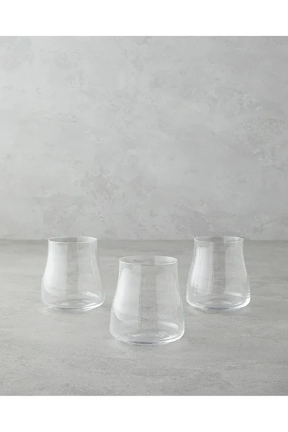 Sense Kristalin 3-Piece Glass 400 Ml. Transparent