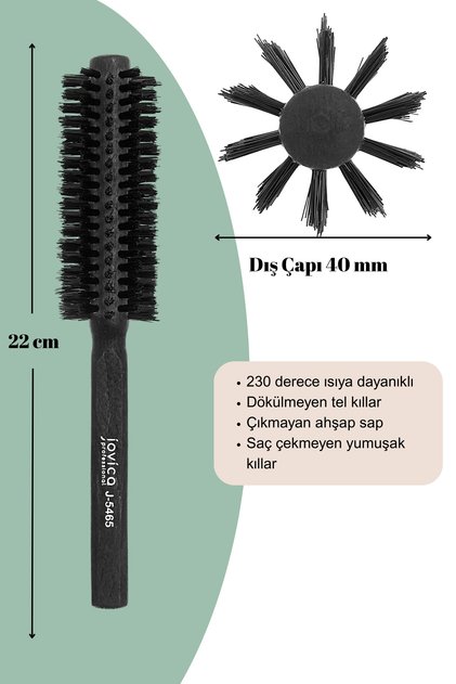 Yumuşak Kıllı Saç Fırçası Fön Fırçası Isıya Dayanıklı