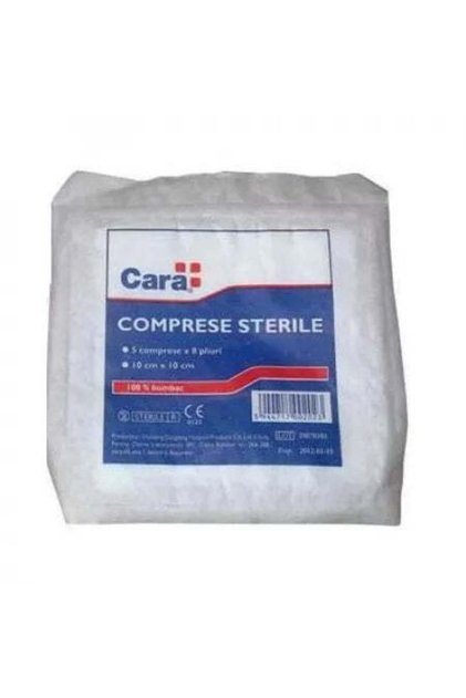 Comprese sterile Cara Comprese Sterile, 20 Bucati, Labormed