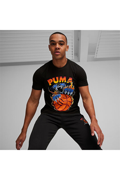 Mens TSA Basketball T-Shirt - Black