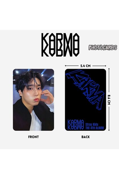 Kpop Dünyasi STRAY KIDS Han '' Karma '' Photocards Set - Fiyatı