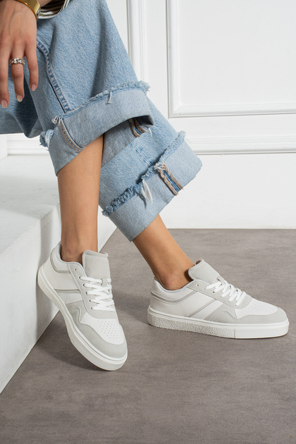 Gray Women's Casual Stylish Sneaker Sports Shoes