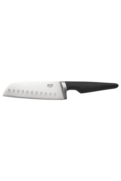 VÖRDA Vegetable knife, black, 16 cm