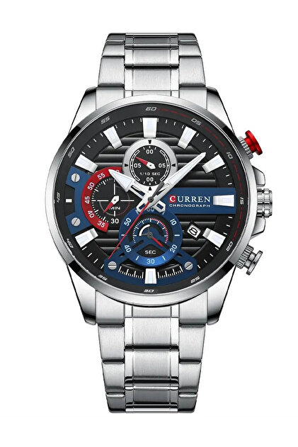 Curren 8415 Chrono Çelik Kordon Erkek Kol Saati - Fiyatı, Yorumları