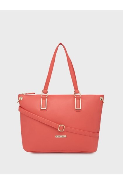 AMELIA SATCHEL MEDIUM CORAL