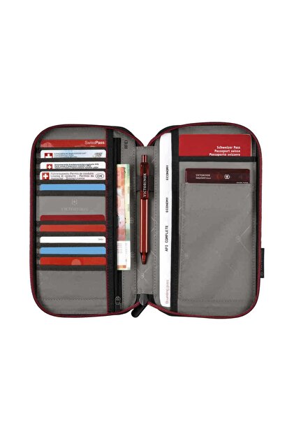 VICTORINOX 653371 Travel Essential Portföy Cüzdan, Siyah - Fiyatı