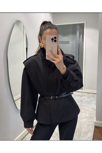 KEMERLİ İÇ ASTARLI DOKUMA MONT&CEKET