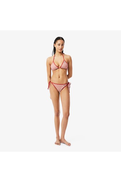 Kadın Monogram Kırmızı Bikini Altı