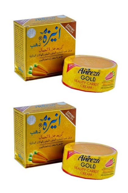 Aneeza Beauty Carrot Cream for removing acne, pimples, spots and dark circles 2 pieces