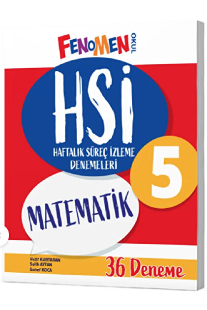 Fenomen Yayıncılık 5.Sınıf Fenomen HSİ Matematik Haftalık Süreç