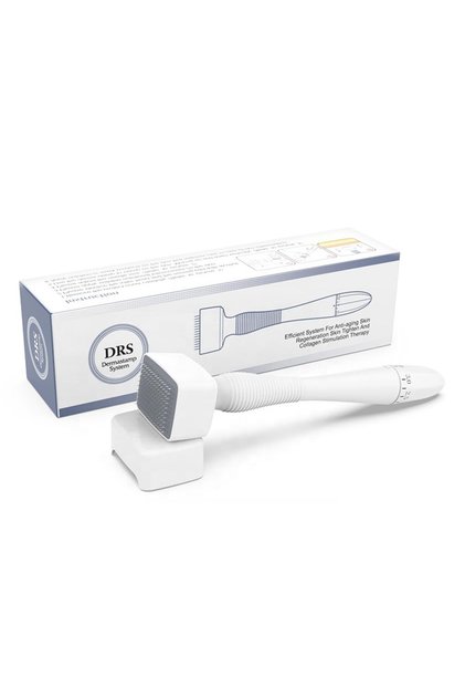 DRS Stainless Steel Derma Stamp 140 Adjustable pin - Professional microneedling pen for Women & Men