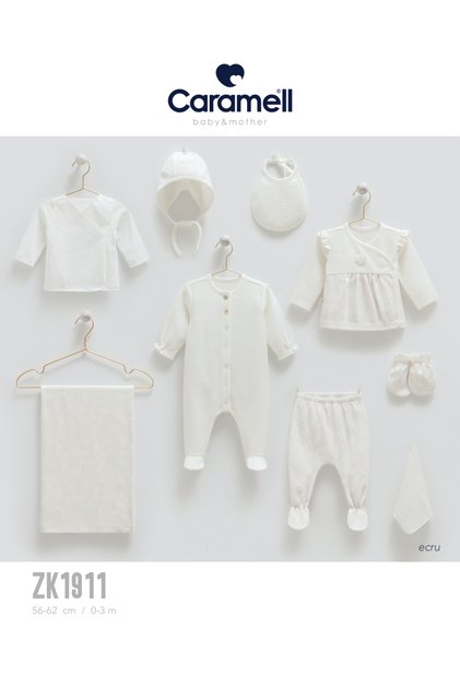 Barbosa Caramell 100% Natural Cotton Hospital Outlet Set of 10
