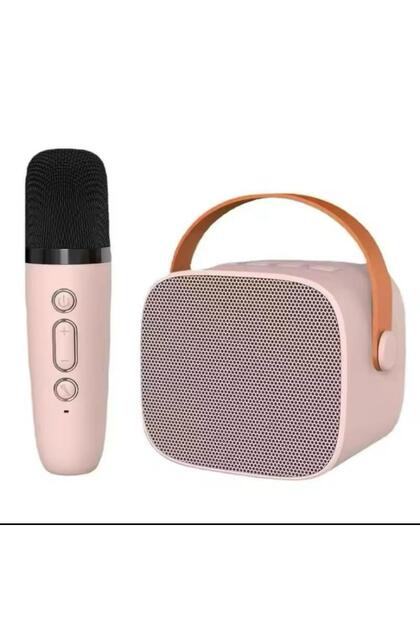 Taşınabilir Bluetooth  Karaoke Müzik Kutusu ister Müzik Dinle İster Şarkı Söyle
