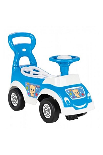 Έξυπνο Baby Blue βρεφικό αυτοκινητάκι χωρίς πετάλια, πλάτη με λειτουργία ώθησης, αποθηκευτικός χώρος
