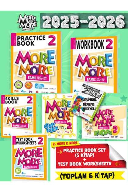 とーも様 2冊おまとめ Kurmay Yayınları More And More 2. Sınıf Set Yeni Baskı Tüm Dersler