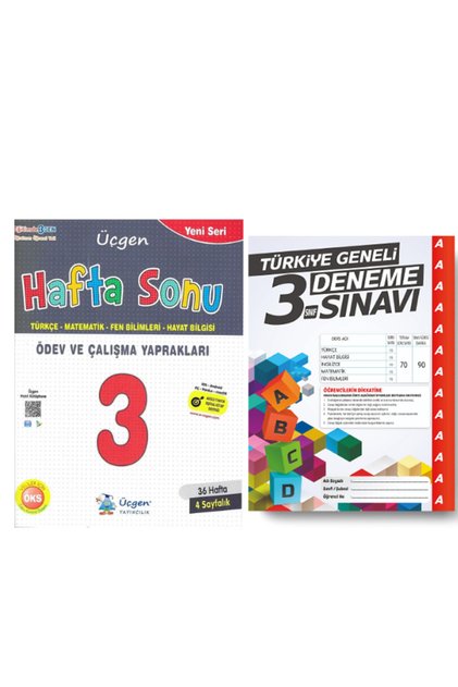 Üçgen Yayınları 3. Sınıf Hafta Sonu Yolculuğu