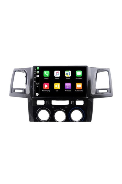 شاشة تويوتا فورشنر 2007 - 2015 ( RAM 2 - ROM 32 ) تدعم CarPlay & Android Auto /دقة 1080p