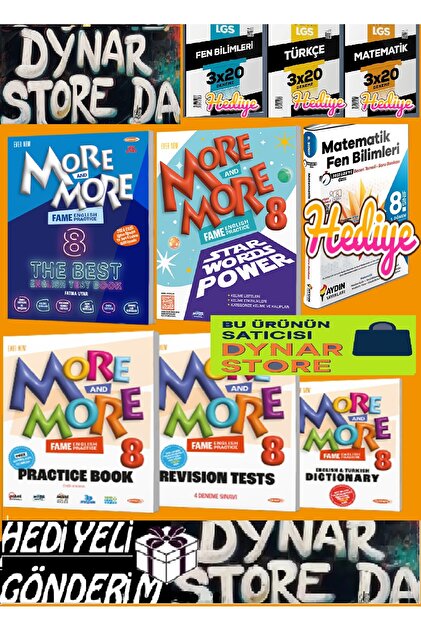 Kurmay Yayınları Kurmay Elt 8. Sınıf More And More Practice Book +