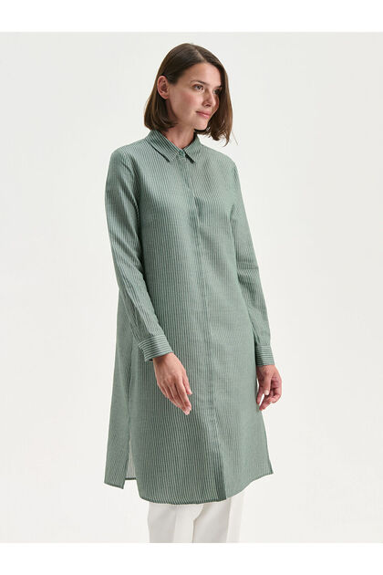 Peak New Season Striped Women's Shirt Tunic