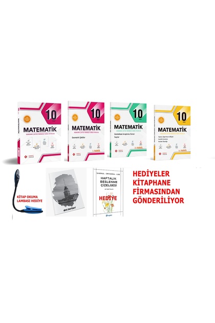 Sonuç Yayınları 2025-2026 Müfredat 10.Sınıf Matematik Modüller Set