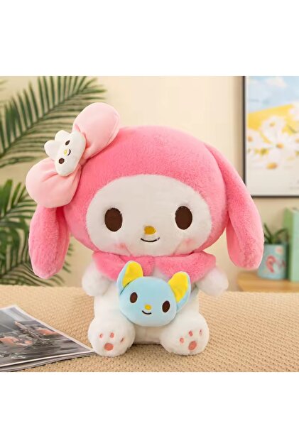 NB market Melodi peluş oyuncak hellokitty arkadaşı mymelody 40cm