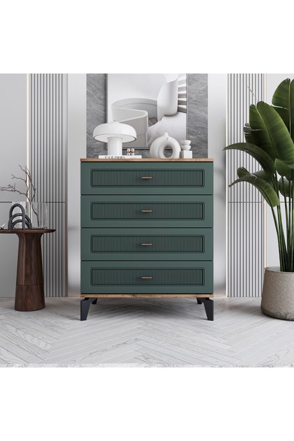 Libra 4 Çekmeceli Şifonyer %100 MDF