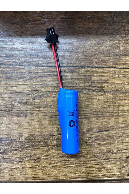 3.7v 14500 Li-ion Siyah Soketli Oyuncak Batarya Şarjlı Uzaktan Kumandalı Oyuncak Araba Lion Pili