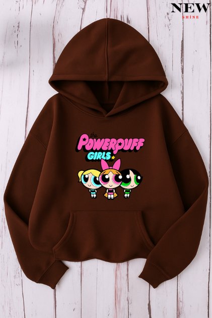 Powerpuff Girls Printed Sweatshirt