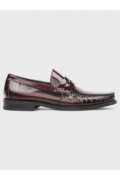 Men's Summer Classic Shoes - 105 3106 - Burgundy Open Toe