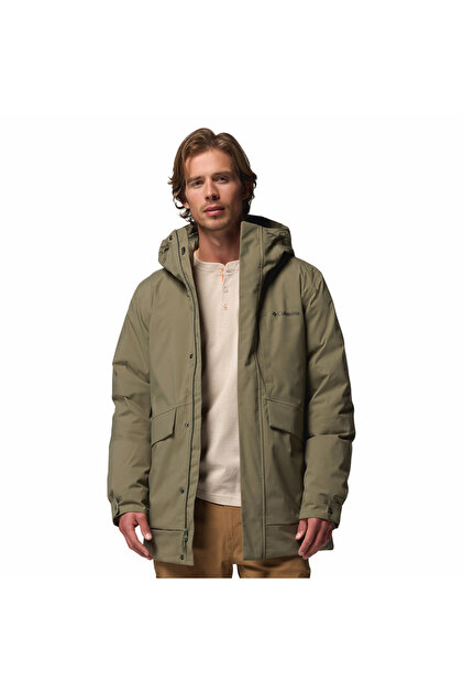 Columbia puffer down jacket 短丈 ストリート 袋付き Columbia Street Heights Erkek Kaz Tüyü Parka - Fiyatı, Yorumları