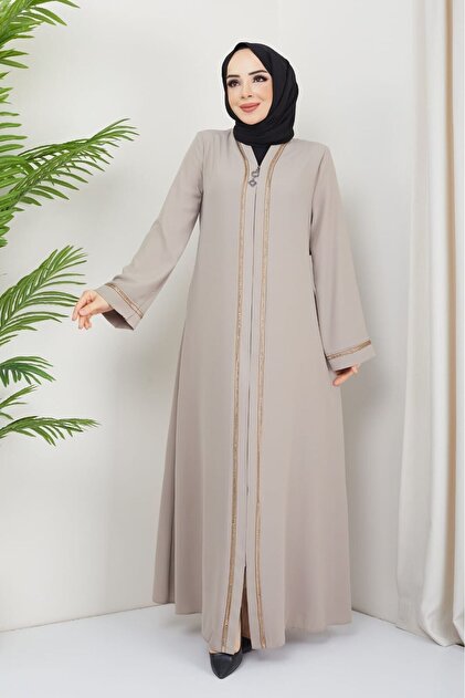 Firuze Abaya - Krem