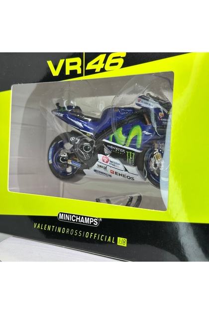 Minichamps Yamaha YZR-M1 Valentino Rossi #46 MotoGP 1:18 Diecast