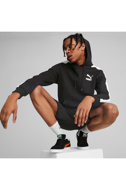Mens T7 Iconic Hoodie - Black