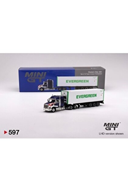 Genel Markalar Nessiworld Mini Gt 1/64 Mercedes-Benz Actros w Genel Markalar Nessiworld Mini Gt 1/64 Mercedes-Benz Actros w