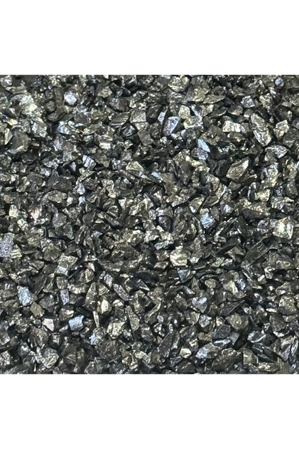 Epoxy Decorative Candle Real Glass Shard 2-4 mm Thickness (50 Gr) Black