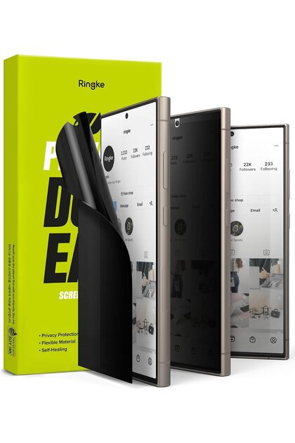 Samsung Galaxy S24 Ultra Privacy Dual Easy Screen Protector W Installation Jig