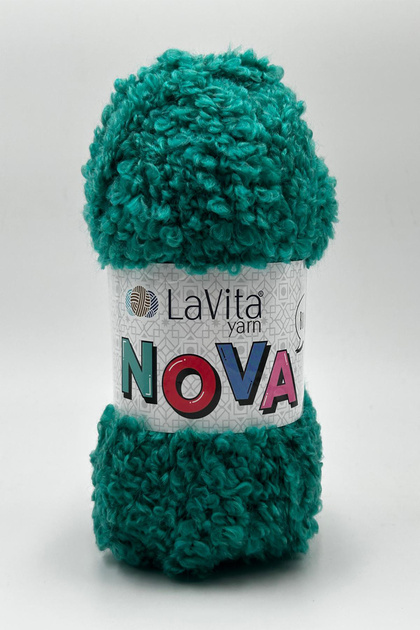 Nova Hand Knitting Yarn 20% Polyester 80% Acrylic 100Gr (Ln0108 Beneton Green)