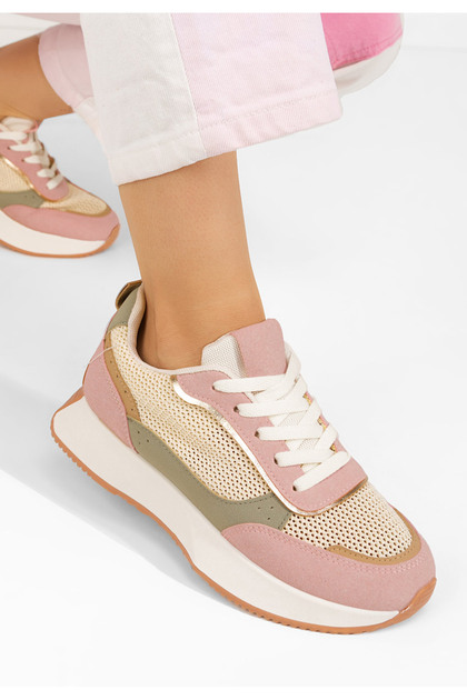 Sneakers γυναικεια Stephane ροζ
