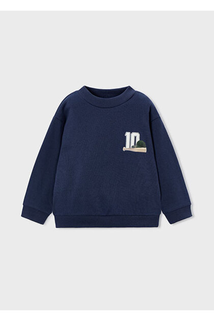 Navy Blue Boy's Sweatshirt 4401