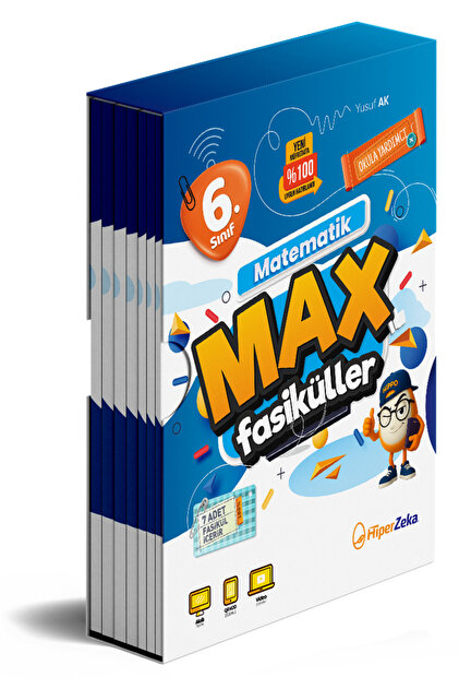 Hiper Zeka 2026 6. Sınıf Matematik MAX Fasiküller | Yusuf AK