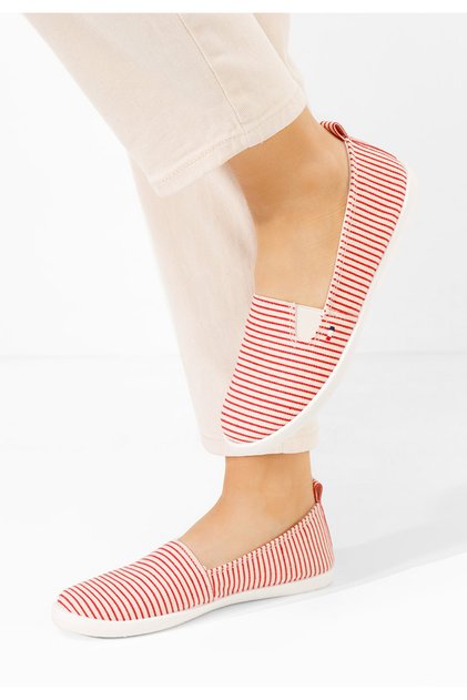 Červené dámske espadrilky Brandusa