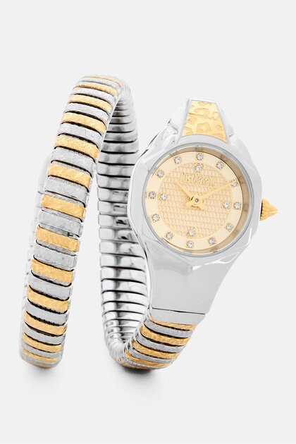 Women JC1L270M0055 Signature Snake Quartz Watch 35mm, Multicolor