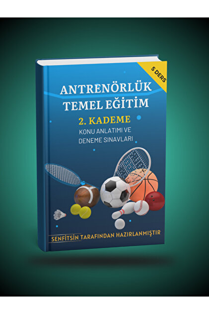 SENFİTSİN 2026 Antrenörlük Temel Eğitim 2. Kademe Hazırlık Seti