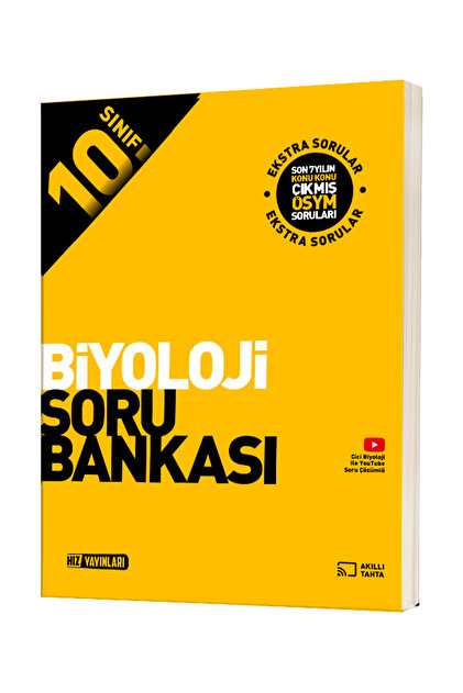 Hız Yayınları Hız Yayınları 9. Sınıf Biyoloji Soru Bankası Yeni