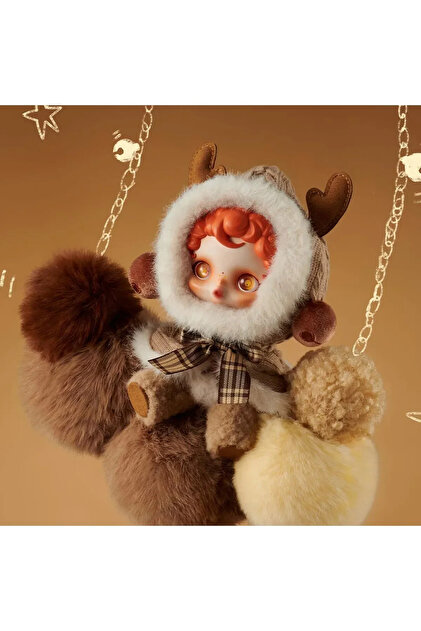 Genel Markalar SkullPanda Winter Symphony Serisi Charm Anahtarlık