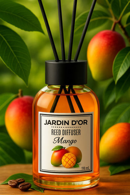 JARDIN D'OR Mango Reed Diffuser Çubuklu Oda Kokusu 110 Ml