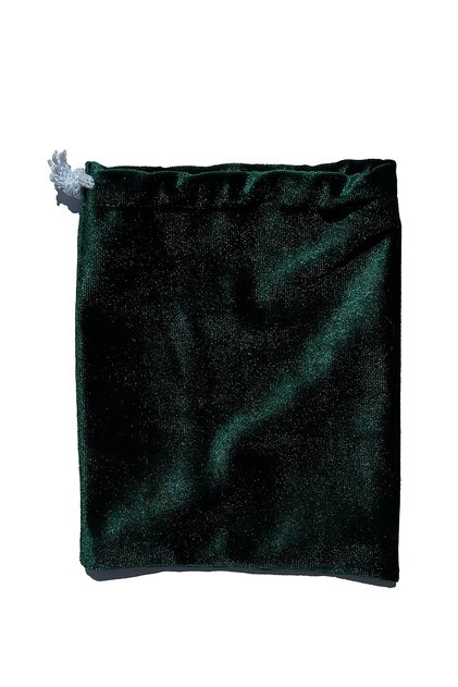 Silk Velvet Tarot Pouch - 12X15Cm - Drawstring - Elastic - Lycra - Color Assorted
