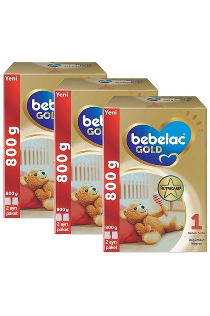 Gold 1 Bebek Sütü 800 Gr X 3 Adet